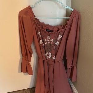 Off the shoulder romper